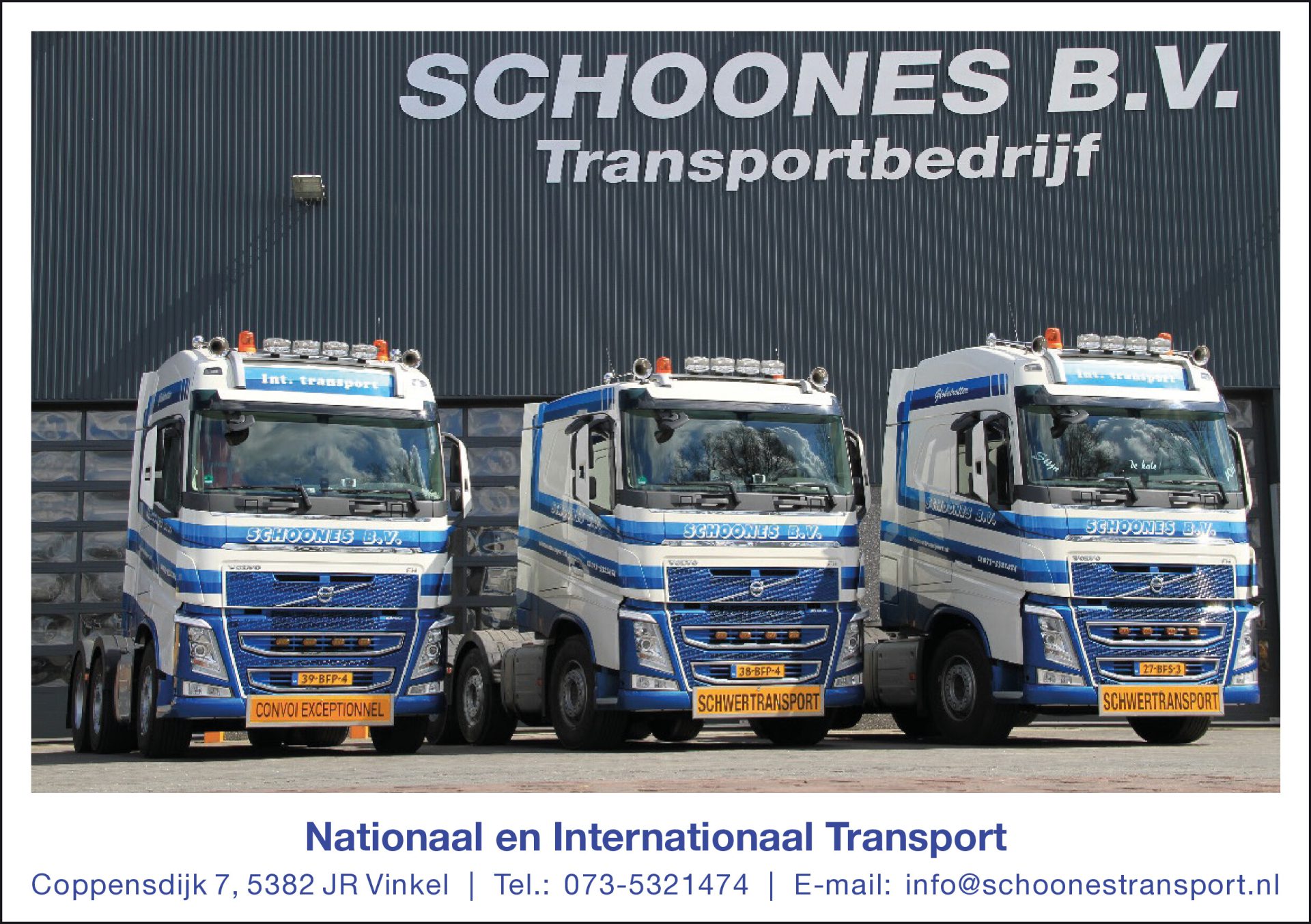Transportbedrijf Schoones B.V.