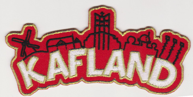Kafland skyline kleine embleem 2025