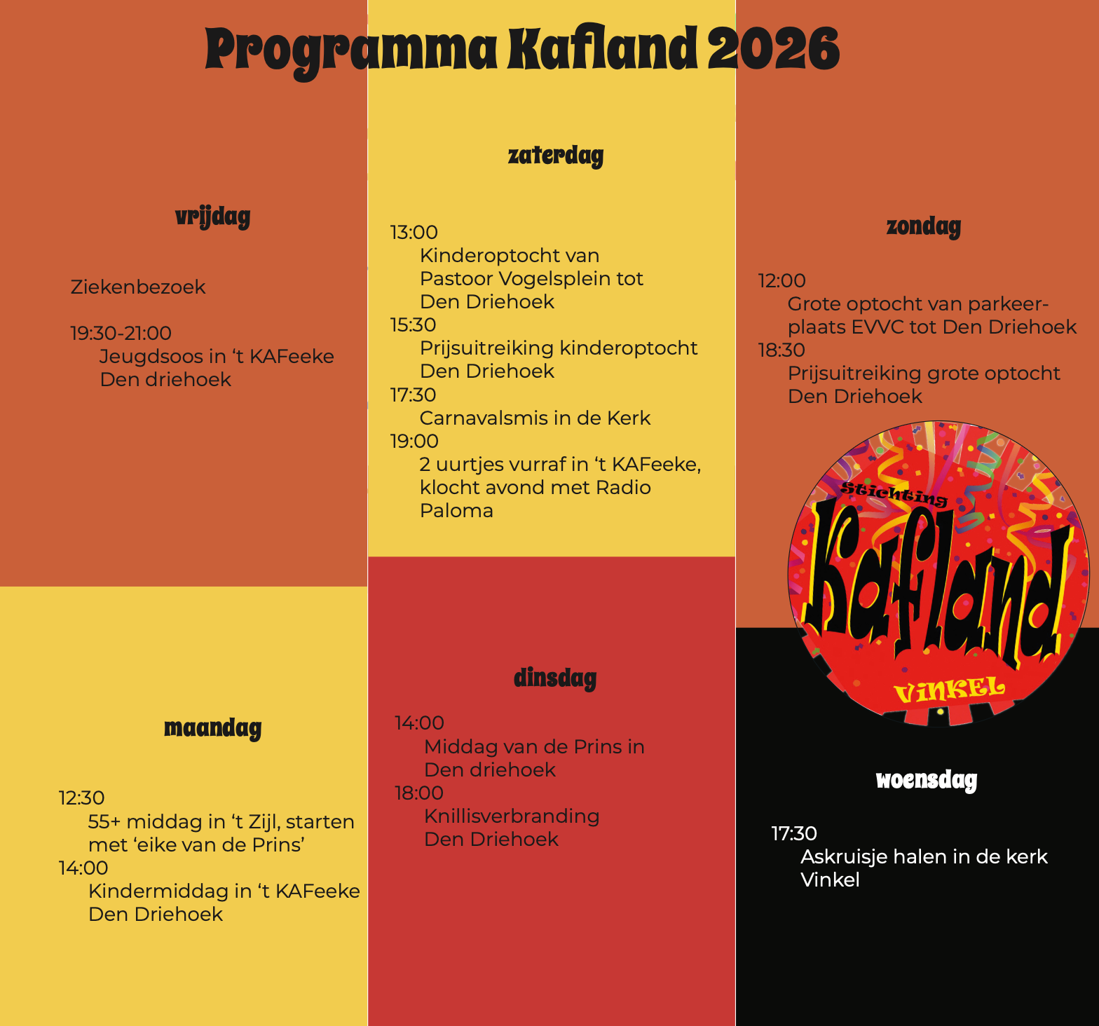 Programma Kafland 2026