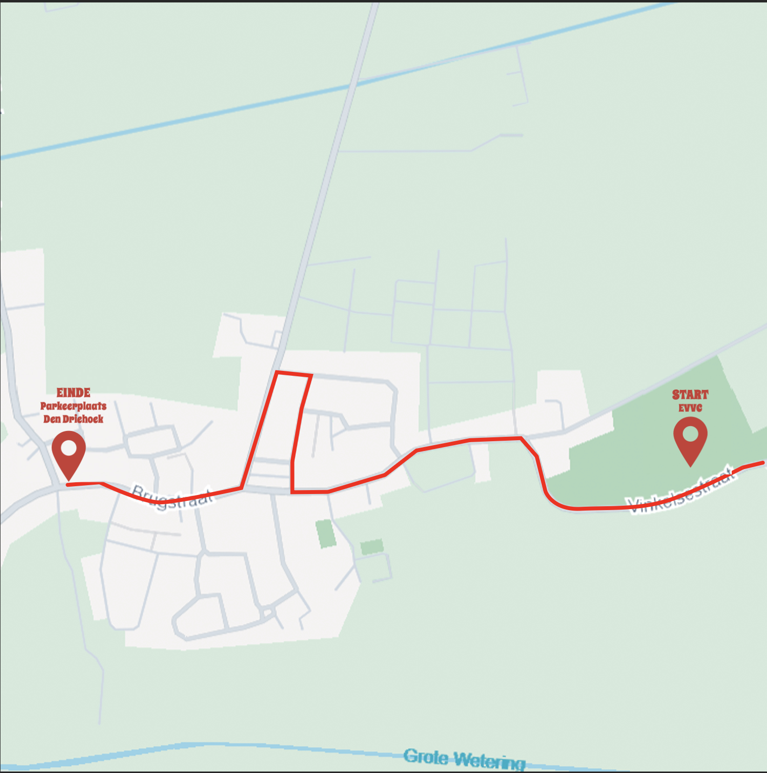 Route optocht Kafland 2026